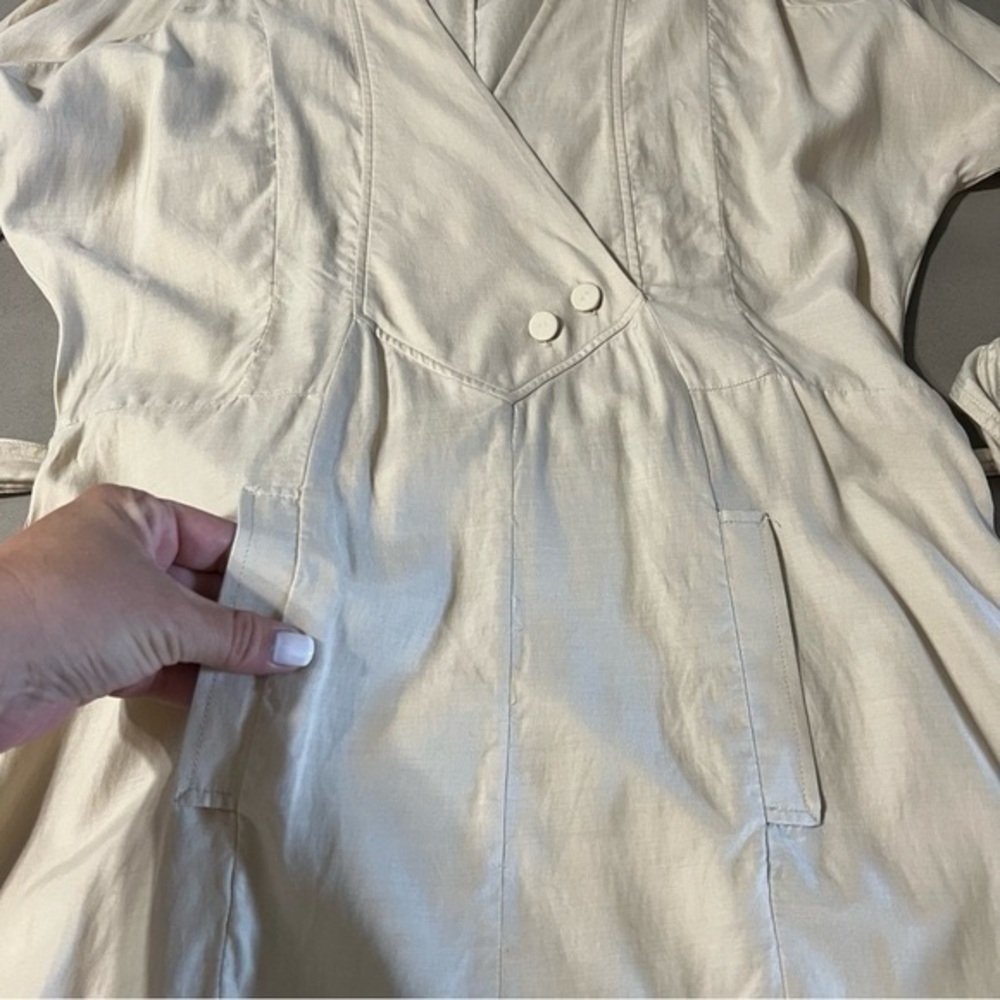 THEORY Maryanka Shift Dress in Crimson - Picture 5 of 6